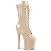 Pleaser - FLAMINGO1050 Bottes de plateforme - Chaussures de pole dance - Crème Product image